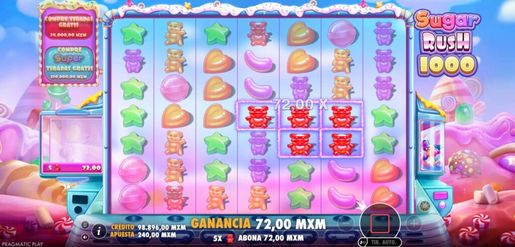 Sugar Rush 1000 juego de Pragmatic Play en México
